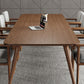 Pine Wood Top Dining Table Contemporary Dining Table with 4 Legs Clearhalo 'Dining Tables & Seating' 'Dining Tables' 'dining_table' 'furn' 'furn_dining_table' 'Furniture' 'furniture_dining_table' 'Kitchen & Dining Furniture' 5043285