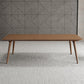 Pine Wood Top Dining Table Contemporary Dining Table with 4 Legs Clearhalo 'Dining Tables & Seating' 'Dining Tables' 'dining_table' 'furn' 'furn_dining_table' 'Furniture' 'furniture_dining_table' 'Kitchen & Dining Furniture' 5043286