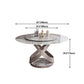 Modern Home Sintered Stone Table Round Pedestal Dining Table Clearhalo 'Dining Tables & Seating' 'Dining Tables' 'dining_table' 'furn' 'furn_dining_table' 'Furniture' 'furniture_dining_table' 'Kitchen & Dining Furniture' 5043422