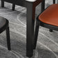 Medieval Modern Sintered Stone Dining Table Rectangle Indoor Table with 4 Legs Clearhalo 'Dining Tables & Seating' 'Dining Tables' 'dining_table' 'furn' 'furn_dining_table' 'Furniture' 'furniture_dining_table' 'Kitchen & Dining Furniture' 5043576
