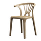 Scandinavian Plastic Side Chair Indoor-Outdoor Windsor Back Chair Clearhalo 'Dining Chairs' 'Dining Tables & Seating' 'dining_chair' 'furn' 'furn_dining_chair' 'Furniture' 'furniture_dining_chair' 'Kitchen & Dining Furniture' 5043684