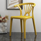 Scandinavian Plastic Side Chair Indoor-Outdoor Windsor Back Chair Ginger 1 Piece Clearhalo 'Dining Chairs' 'Dining Tables & Seating' 'dining_chair' 'furn' 'furn_dining_chair' 'Furniture' 'furniture_dining_chair' 'Kitchen & Dining Furniture' 5043687