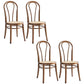 Dining Room Side Chairs Modern Solid Wood Kitchen Chairs for Home Walnut 4 Piece Set Clearhalo 'Dining Chairs' 'Dining Tables & Seating' 'dining_chair' 'furn' 'furn_dining_chair' 'Furniture' 'furniture_dining_chair' 'Kitchen & Dining Furniture' 5043747