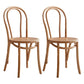 Glam Style Side Chair Solid Wood Home Windsor Back Dining Chair Wood 2 Piece Set Clearhalo 'Dining Chairs' 'Dining Tables & Seating' 'dining_chair' 'furn' 'furn_dining_chair' 'Furniture' 'furniture_dining_chair' 'Kitchen & Dining Furniture' 5043881