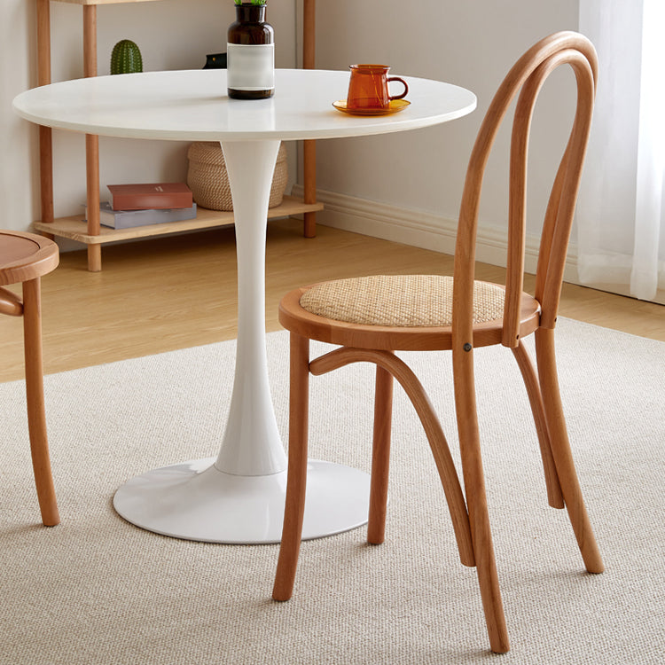 Glam Style Side Chair Solid Wood Home Windsor Back Dining Chair Clearhalo 'Dining Chairs' 'Dining Tables & Seating' 'dining_chair' 'furn' 'furn_dining_chair' 'Furniture' 'furniture_dining_chair' 'Kitchen & Dining Furniture' 5043882