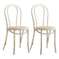 Glam Style Side Chair Solid Wood Home Windsor Back Dining Chair White-Apricot 2 Piece Set Clearhalo 'Dining Chairs' 'Dining Tables & Seating' 'dining_chair' 'furn' 'furn_dining_chair' 'Furniture' 'furniture_dining_chair' 'Kitchen & Dining Furniture' 5043887