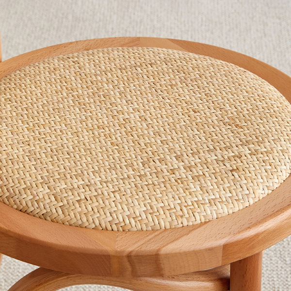 Glam Style Side Chair Solid Wood Home Windsor Back Dining Chair Clearhalo 'Dining Chairs' 'Dining Tables & Seating' 'dining_chair' 'furn' 'furn_dining_chair' 'Furniture' 'furniture_dining_chair' 'Kitchen & Dining Furniture' 5043888