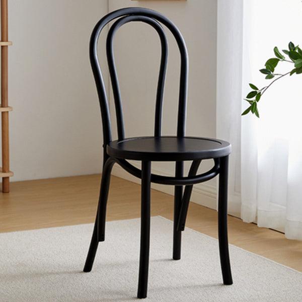 Glam Style Side Chair Solid Wood Home Windsor Back Dining Chair Clearhalo 'Dining Chairs' 'Dining Tables & Seating' 'dining_chair' 'furn' 'furn_dining_chair' 'Furniture' 'furniture_dining_chair' 'Kitchen & Dining Furniture' 5043895