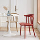 Scandinavian Plastic Armless Chair Windsor Back Restaurant Chair Clearhalo 'Dining Chairs' 'Dining Tables & Seating' 'dining_chair' 'furn' 'furn_dining_chair' 'Furniture' 'furniture_dining_chair' 'Kitchen & Dining Furniture' 5043929