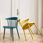Scandinavian Plastic Armless Chair Windsor Back Restaurant Chair Clearhalo 'Dining Chairs' 'Dining Tables & Seating' 'dining_chair' 'furn' 'furn_dining_chair' 'Furniture' 'furniture_dining_chair' 'Kitchen & Dining Furniture' 5043951