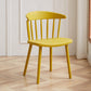 Scandinavian Plastic Armless Chair Windsor Back Restaurant Chair Clearhalo 'Dining Chairs' 'Dining Tables & Seating' 'dining_chair' 'furn' 'furn_dining_chair' 'Furniture' 'furniture_dining_chair' 'Kitchen & Dining Furniture' 5043953
