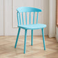 Scandinavian Plastic Armless Chair Windsor Back Restaurant Chair Clearhalo 'Dining Chairs' 'Dining Tables & Seating' 'dining_chair' 'furn' 'furn_dining_chair' 'Furniture' 'furniture_dining_chair' 'Kitchen & Dining Furniture' 5043956