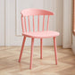 Scandinavian Plastic Armless Chair Windsor Back Restaurant Chair Clearhalo 'Dining Chairs' 'Dining Tables & Seating' 'dining_chair' 'furn' 'furn_dining_chair' 'Furniture' 'furniture_dining_chair' 'Kitchen & Dining Furniture' 5043957