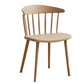 Scandinavian Plastic Armless Chair Windsor Back Restaurant Chair Khaki 1 Piece Clearhalo 'Dining Chairs' 'Dining Tables & Seating' 'dining_chair' 'furn' 'furn_dining_chair' 'Furniture' 'furniture_dining_chair' 'Kitchen & Dining Furniture' 5043962