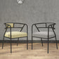 Glam Style Dining Chair Open Back Indoor Side Chair (Set of 2) Clearhalo 'Dining Chairs' 'Dining Tables & Seating' 'dining_chair' 'furn' 'furn_dining_chair' 'Furniture' 'furniture_dining_chair' 'Kitchen & Dining Furniture' 5044011