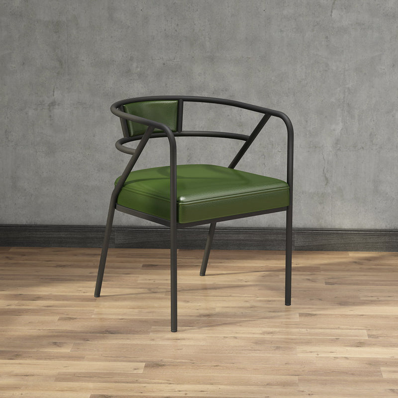 Glam Style Dining Chair Open Back Indoor Side Chair (Set of 2) Clearhalo 'Dining Chairs' 'Dining Tables & Seating' 'dining_chair' 'furn' 'furn_dining_chair' 'Furniture' 'furniture_dining_chair' 'Kitchen & Dining Furniture' 5044027