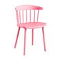 Plastic Scandinavian Armless Chair Windsor Back Indoor-Outdoor Chair Clearhalo 'Dining Chairs' 'Dining Tables & Seating' 'dining_chair' 'furn' 'furn_dining_chair' 'Furniture' 'furniture_dining_chair' 'Kitchen & Dining Furniture' 5044050