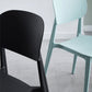 Plastic Scandinavian Armless Chair Open Back Indoor-Outdoor Chair Clearhalo 'Dining Chairs' 'Dining Tables & Seating' 'dining_chair' 'furn' 'furn_dining_chair' 'Furniture' 'furniture_dining_chair' 'Kitchen & Dining Furniture' 5044093