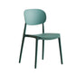 Plastic Scandinavian Armless Chair Open Back Indoor-Outdoor Chair Army Green 1 Piece Clearhalo 'Dining Chairs' 'Dining Tables & Seating' 'dining_chair' 'furn' 'furn_dining_chair' 'Furniture' 'furniture_dining_chair' 'Kitchen & Dining Furniture' 5044119