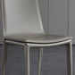 Modern Style Side Chair Faux Leather Solid Back Dining Chair for Home Clearhalo 'Dining Chairs' 'Dining Tables & Seating' 'dining_chair' 'furn' 'furn_dining_chair' 'Furniture' 'furniture_dining_chair' 'Kitchen & Dining Furniture' 5044140