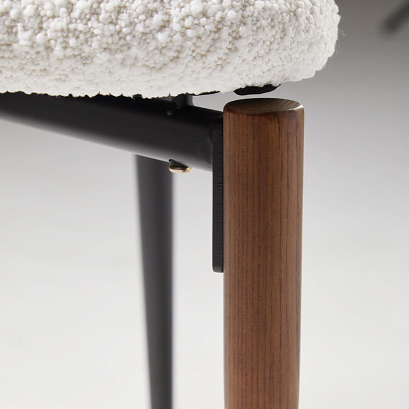 Upholstered Dining Chair Contemporary Open Back Side Chair for Dining Room Clearhalo 'Dining Chairs' 'Dining Tables & Seating' 'dining_chair' 'furn' 'furn_dining_chair' 'Furniture' 'furniture_dining_chair' 'Kitchen & Dining Furniture' 5044291