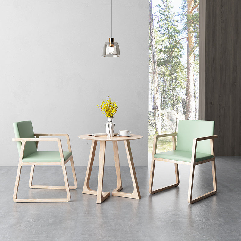 Arm Dining Chairs Modern Ash Wood Side Chairs for Dining Room Clearhalo 'Dining Chairs' 'Dining Tables & Seating' 'dining_chair' 'furn' 'furn_dining_chair' 'Furniture' 'furniture_dining_chair' 'Kitchen & Dining Furniture' 5044305