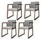 Arm Dining Chairs Modern Ash Wood Side Chairs for Dining Room Grey 4 Piece Set Clearhalo 'Dining Chairs' 'Dining Tables & Seating' 'dining_chair' 'furn' 'furn_dining_chair' 'Furniture' 'furniture_dining_chair' 'Kitchen & Dining Furniture' 5044314
