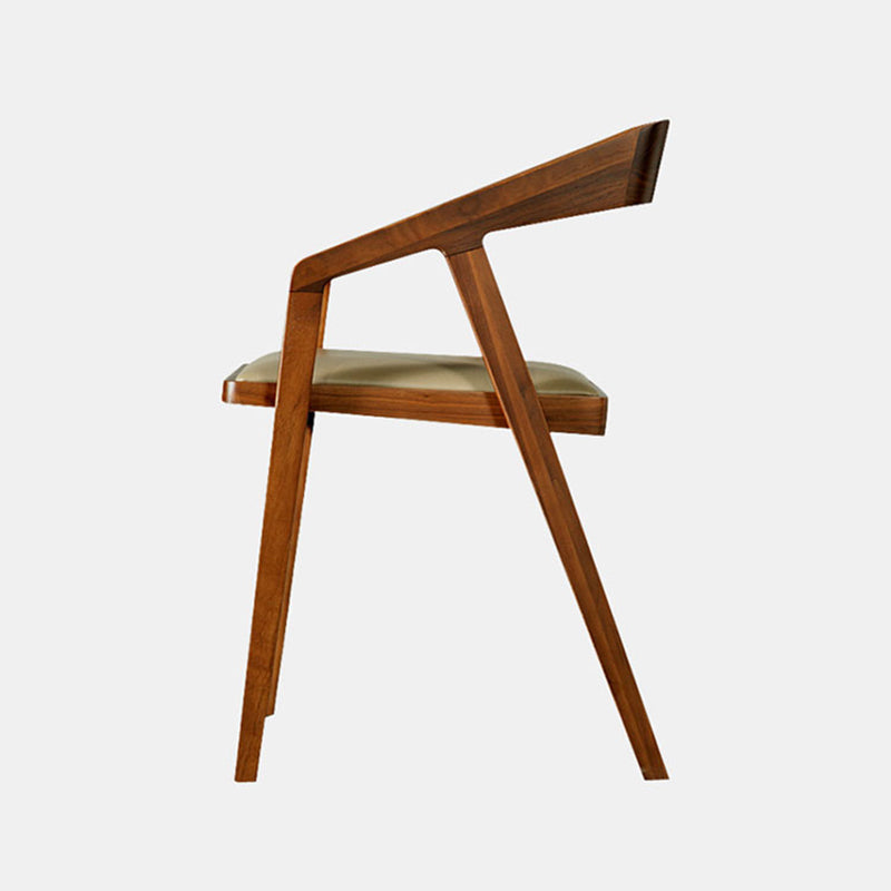 Dining Room Side Chairs Modern Solid Wood Arm Chair for Kitchen Clearhalo 'Dining Chairs' 'Dining Tables & Seating' 'dining_chair' 'furn' 'furn_dining_chair' 'Furniture' 'furniture_dining_chair' 'Kitchen & Dining Furniture' 5044398