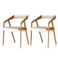 Dining Room Side Chairs Modern Solid Wood Arm Chair for Kitchen Wood 2 Piece Set Clearhalo 'Dining Chairs' 'Dining Tables & Seating' 'dining_chair' 'furn' 'furn_dining_chair' 'Furniture' 'furniture_dining_chair' 'Kitchen & Dining Furniture' 5044400