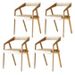 Dining Room Side Chairs Modern Solid Wood Arm Chair for Kitchen Wood 4 Piece Set Clearhalo 'Dining Chairs' 'Dining Tables & Seating' 'dining_chair' 'furn' 'furn_dining_chair' 'Furniture' 'furniture_dining_chair' 'Kitchen & Dining Furniture' 5044402