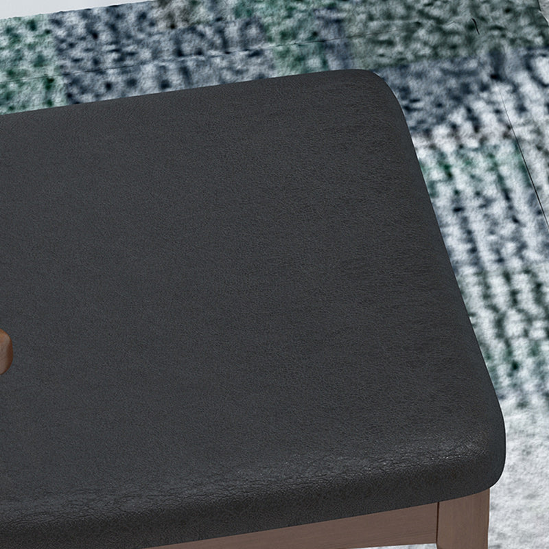 Armless Kitchen Chairs Modern Wooden Side Chairs for Dining Room Clearhalo 'Dining Chairs' 'Dining Tables & Seating' 'dining_chair' 'furn' 'furn_dining_chair' 'Furniture' 'furniture_dining_chair' 'Kitchen & Dining Furniture' 5044420