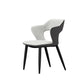 Metal Contemporary Dining Chair with Arms Matte Finish Open Back Dining Side Chair Clearhalo 'Dining Chairs' 'Dining Tables & Seating' 'dining_chair' 'furn' 'furn_dining_chair' 'Furniture' 'furniture_dining_chair' 'Kitchen & Dining Furniture' 5044748