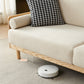 Linen Modern Square Arm Sofa Standard Wooden Sofa for Living Room, Apartment Clearhalo 'Furniture' 'furniture_sofas' 'Living Room Furniture' 'Sofa' 'sofas' 5045637