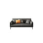Contemporary Genuine Leather Square Arm Sofa Standard Sofa for Living Room 59"L x 33.5"W x 31"H Clearhalo 'furn' 'furn_sofas' 'Furniture' 'furniture_sofas' 'Living Room Furniture' 'Sofa' 'sofas' 5045709