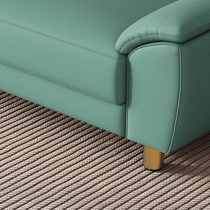 Contemporary Faux Leather Pillow Top Arm Sofa Standard Sofa for Living Room Clearhalo 'furn' 'furn_sofas' 'Furniture' 'furniture_sofas' 'Living Room Furniture' 'Sofa' 'sofas' 5045755