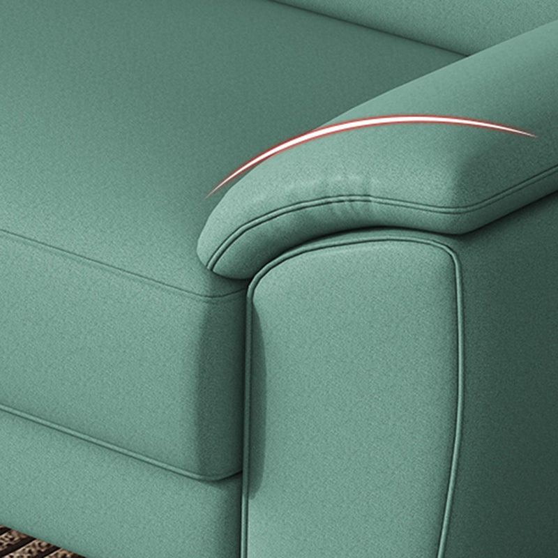 Contemporary Faux Leather Pillow Top Arm Sofa Standard Sofa for Living Room Clearhalo 'furn' 'furn_sofas' 'Furniture' 'furniture_sofas' 'Living Room Furniture' 'Sofa' 'sofas' 5045757