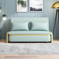 Green Contemporary Linen Armless Sofa Bed Standard Sofa for Living Room Latex Clearhalo 'furn' 'furn_sofas' 'Furniture' 'furniture_sofas' 'Living Room Furniture' 'Sofa' 'sofas' 5045790