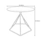 Metal Frame End Table Solid Color Round Side End Table for Living Room Clearhalo 'Coffee & Accent Tables' 'End & Side Tables' 'end_side_table' 'Furniture' 'furniture_end_side_table' 'Living Room Furniture' 5045987