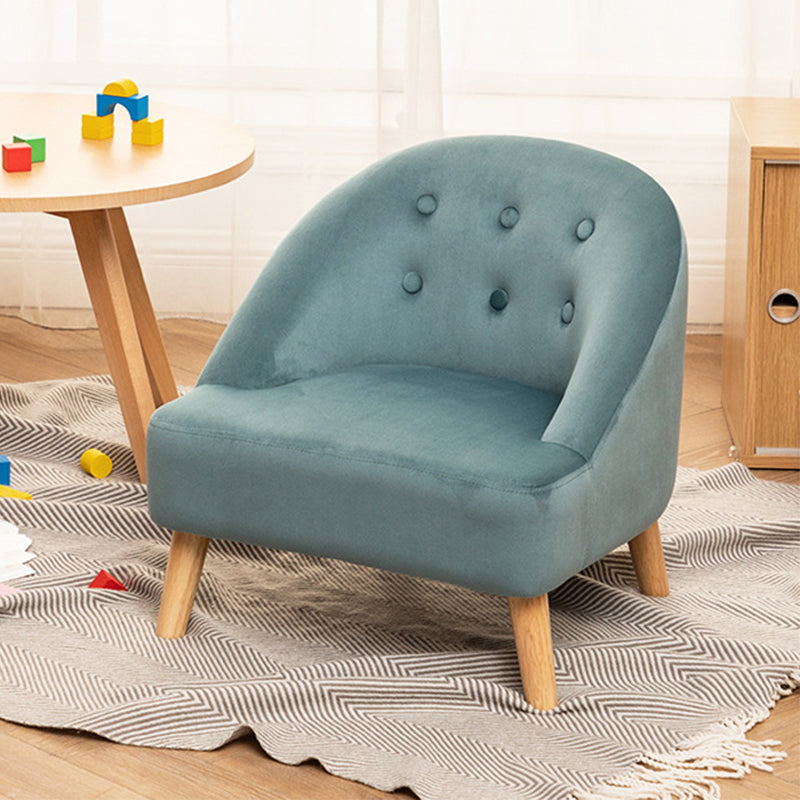 Barrel Chair 19.6" L x20.4" W x20" H Arms Included Chair for Living Room Velvet Green Clearhalo 'Accent Chairs' 'accent_chairs' 'Chairs & Seating' 'Furniture' 'furniture_accent_chairs' 'Living Room Furniture' 5046040