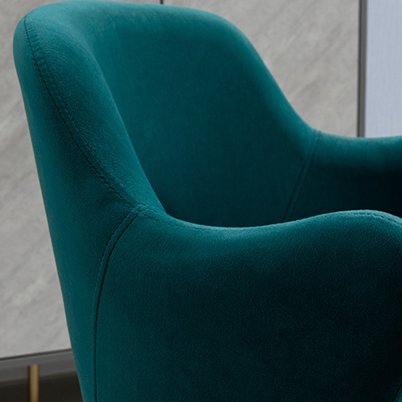 Armchair Chair 23.6" L x23.6" W x30.7" H Chair with Basic Four Legs Clearhalo 'Accent Chairs' 'accent_chairs' 'Chairs & Seating' 'Furniture' 'furniture_accent_chairs' 'Living Room Furniture' 5046105