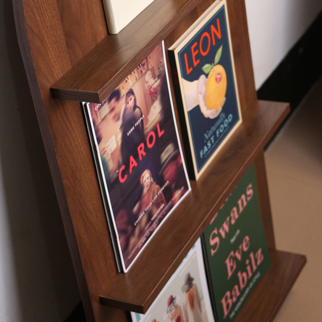 3-Shelf Wood Standard Bookshelf 43.3"H Contemporary Closed Back Bookshelf Clearhalo 'Bookcases' 'furn' 'furn_bookcases' 'Furniture' 'furniture_bookcases' 'Office Furniture' 5047499