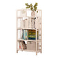 White Manufactured Etagere Bookshelf Modern Open Vertical Bookcase 19.7"L x 9.8"W x 49.2"H Clearhalo 'Bookcases' 'furn' 'furn_bookcases' 'Furniture' 'furniture_bookcases' 'Office Furniture' 5047510