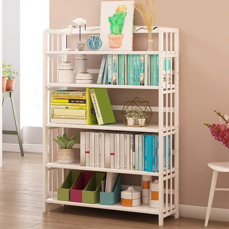 White Manufactured Etagere Bookshelf Modern Open Vertical Bookcase Clearhalo 'Bookcases' 'furn' 'furn_bookcases' 'Furniture' 'furniture_bookcases' 'Office Furniture' 5047511