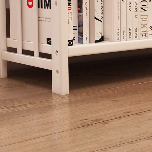 White Manufactured Etagere Bookshelf Modern Open Vertical Bookcase Clearhalo 'Bookcases' 'furn' 'furn_bookcases' 'Furniture' 'furniture_bookcases' 'Office Furniture' 5047520