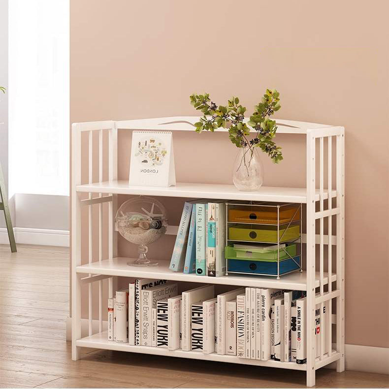 White Manufactured Etagere Bookshelf Modern Open Vertical Bookcase Clearhalo 'Bookcases' 'furn' 'furn_bookcases' 'Furniture' 'furniture_bookcases' 'Office Furniture' 5047525