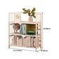 White Manufactured Etagere Bookshelf Modern Open Vertical Bookcase Clearhalo 'Bookcases' 'furn' 'furn_bookcases' 'Furniture' 'furniture_bookcases' 'Office Furniture' 5047527