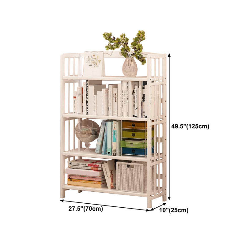 White Manufactured Etagere Bookshelf Modern Open Vertical Bookcase Clearhalo 'Bookcases' 'furn' 'furn_bookcases' 'Furniture' 'furniture_bookcases' 'Office Furniture' 5047530