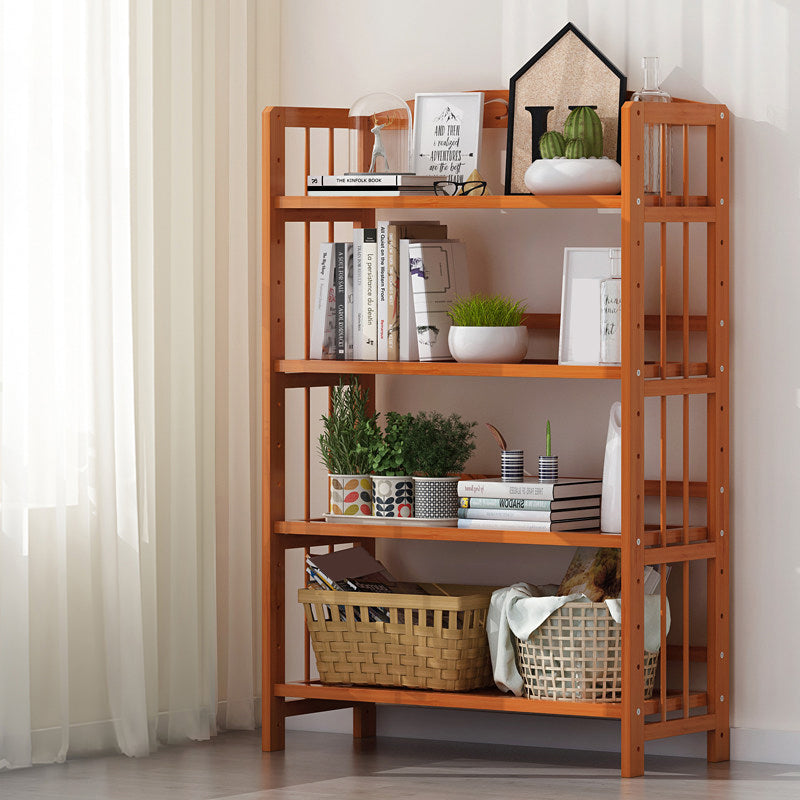 Contemporary Manufactured Wood Etagere Bookshelf Vertical Open Bookcase Clearhalo 'Bookcases' 'furn' 'furn_bookcases' 'Furniture' 'furniture_bookcases' 'Office Furniture' 5047540