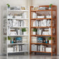 Contemporary Manufactured Wood Etagere Bookshelf Vertical Open Bookcase Clearhalo 'Bookcases' 'furn' 'furn_bookcases' 'Furniture' 'furniture_bookcases' 'Office Furniture' 5047556