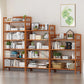 Contemporary Manufactured Wood Etagere Bookshelf Vertical Open Bookcase Clearhalo 'Bookcases' 'furn' 'furn_bookcases' 'Furniture' 'furniture_bookcases' 'Office Furniture' 5047564